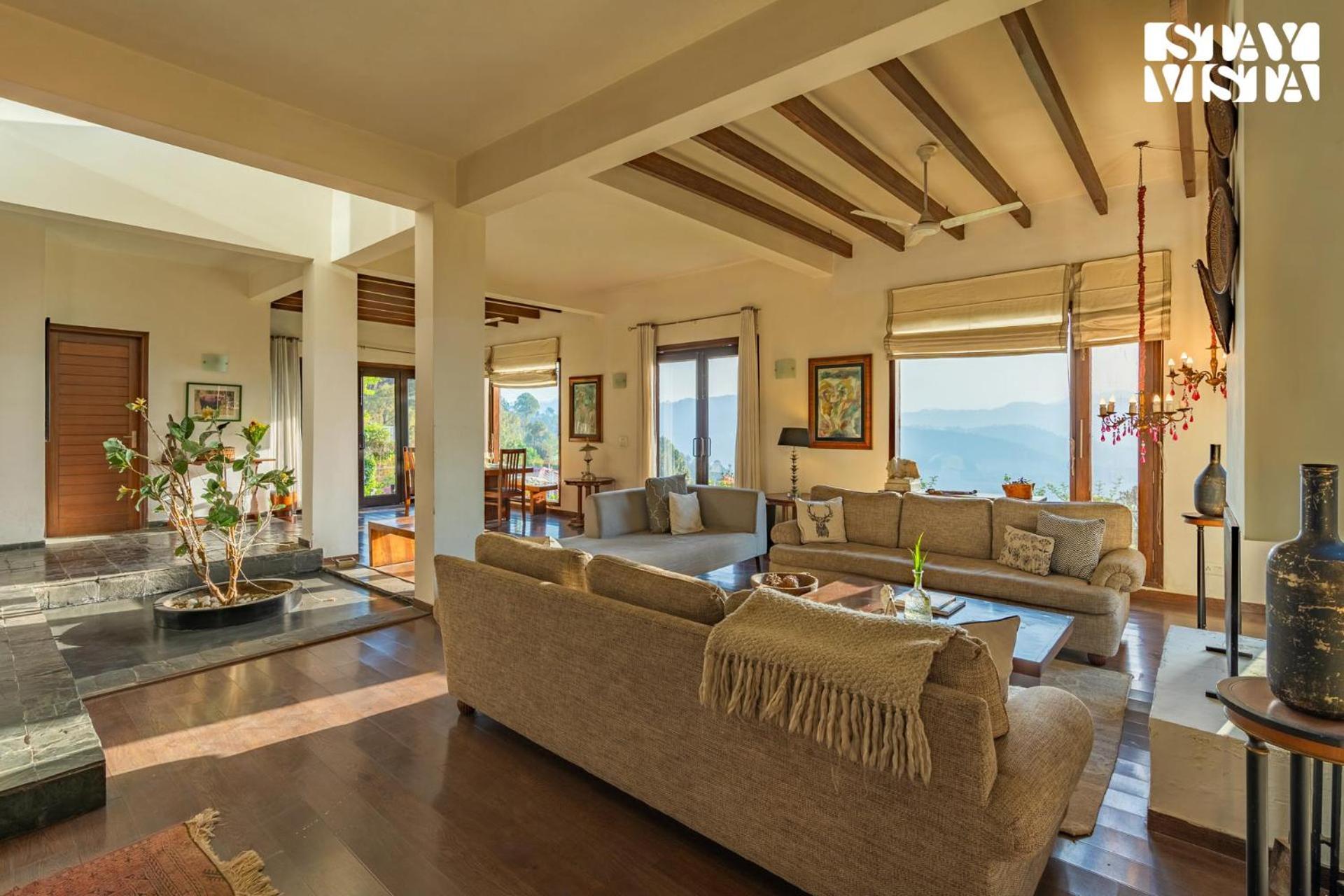 Stayvista At Hillcrest Villa With Valley View, Bonfire And Heater Kasauli Exterior photo